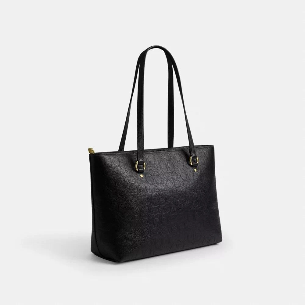 Coach Station Tote Bag In Signature Leather 3