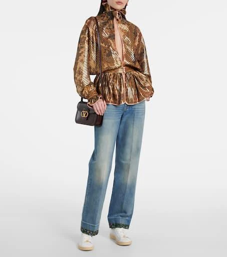 Valentino Royco VLogo leather sneakers 3