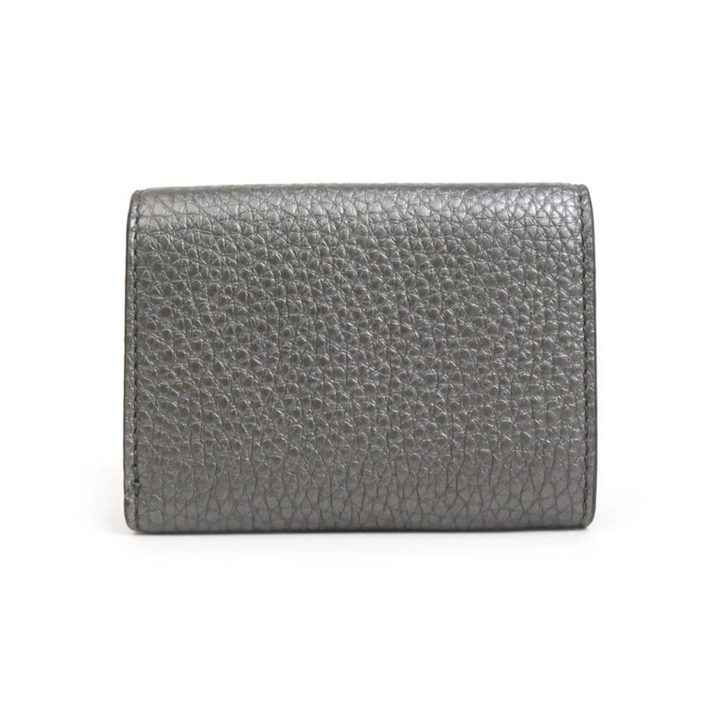 Fendi Metallic Leather Wallet (Tri-Fold) (Pre-Owned) 2