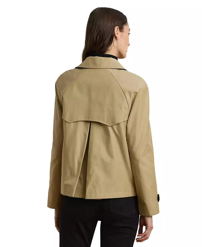 Ralph Lauren Women's Short Double-Breasted Trench Coat 2