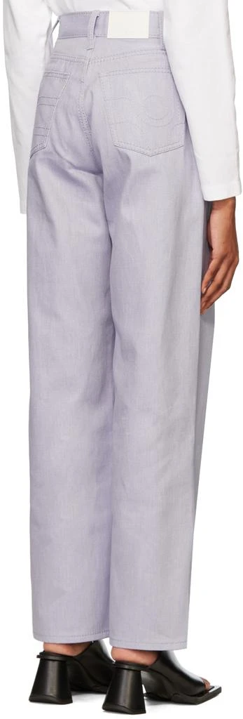 Eytys SSENSE Exclusive Purple Benz Jeans 3