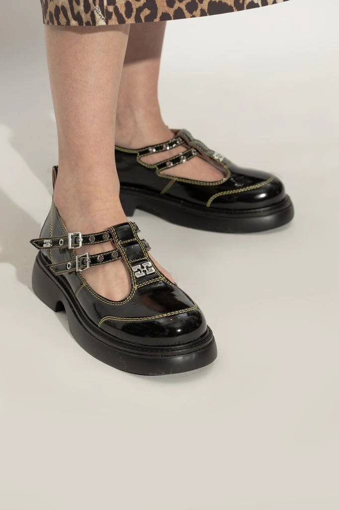 Ganni Ganni Loafers Shoes Made Of Eco Leather 2