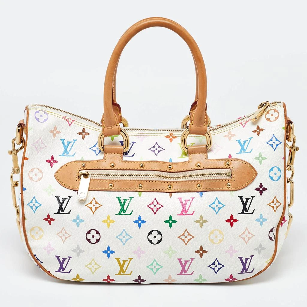 Louis Vuitton Louis Vuitton White Multicolor Monogram Canvas Rita Bag 4