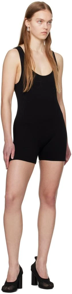 Bottega Veneta Black Textured Jumpsuit 4
