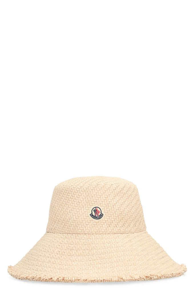 MONCLER RAFFIA WIDE BRIM HAT 1