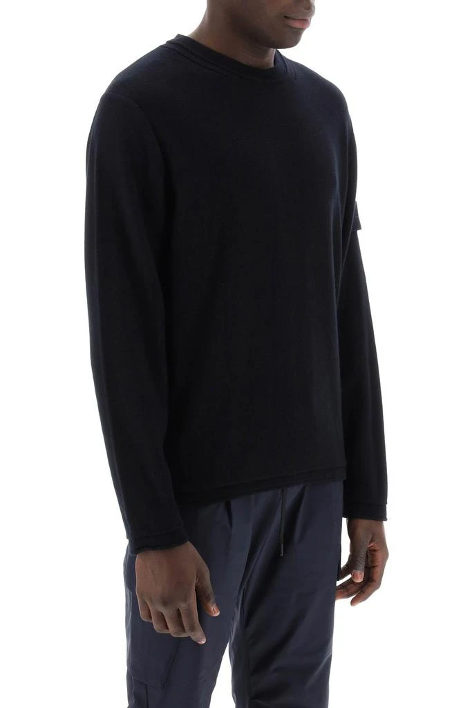 STONE ISLAND cotton and cashmere ghost piece pullover 2