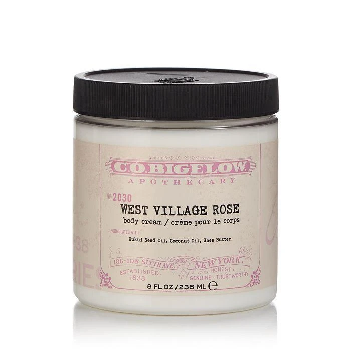 C.O. Bigelow West Village Rose Body Cream 2