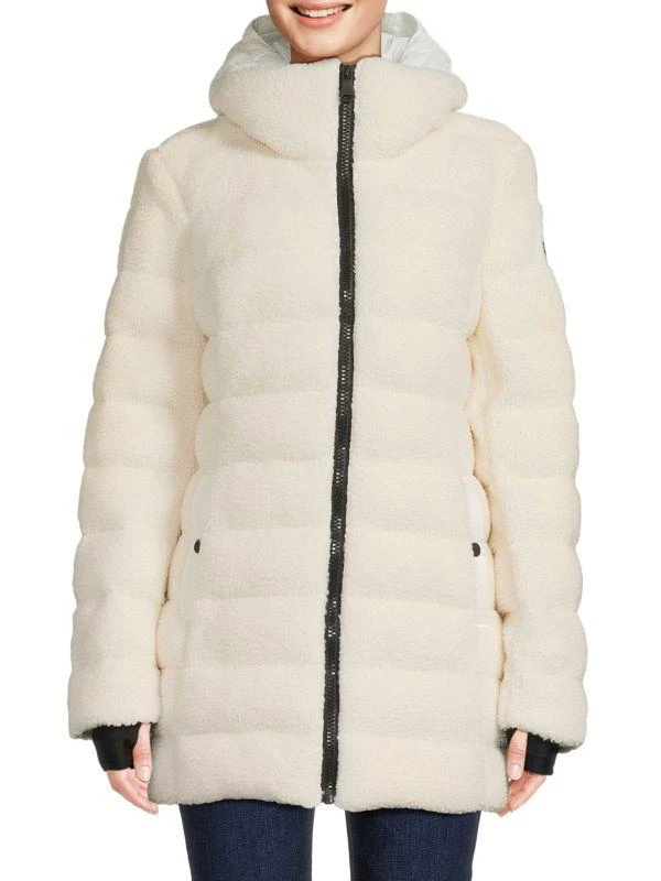 Pajar Astra Faux Shearling Puffer Bib Parka 1