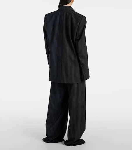 Vetements Pinstripe wool blazer 3