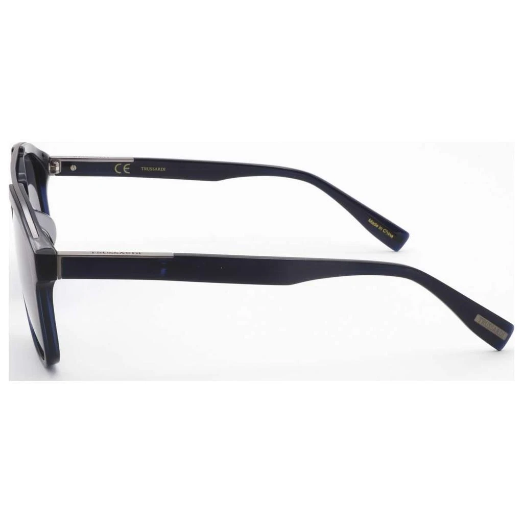 TRUSSARDI Trussardi Women's Blue Cat-Eye Sunglasses 3
