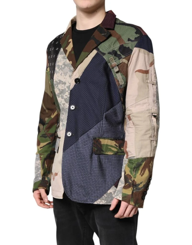 Dolce 
Gabbana Camouflage Patchwork Coat Men
s Blazer (Pre-Owned) 2