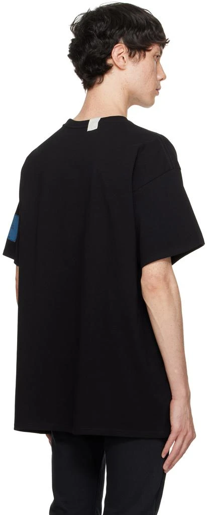n.hoolywood Black Logo Patch T-Shirt 3