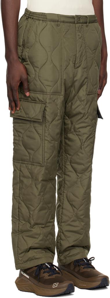 Taion Khaki Military Down Cargo Pants