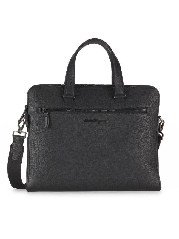 Salvatore Ferragamo ​Leather Luggage Briefcase 1