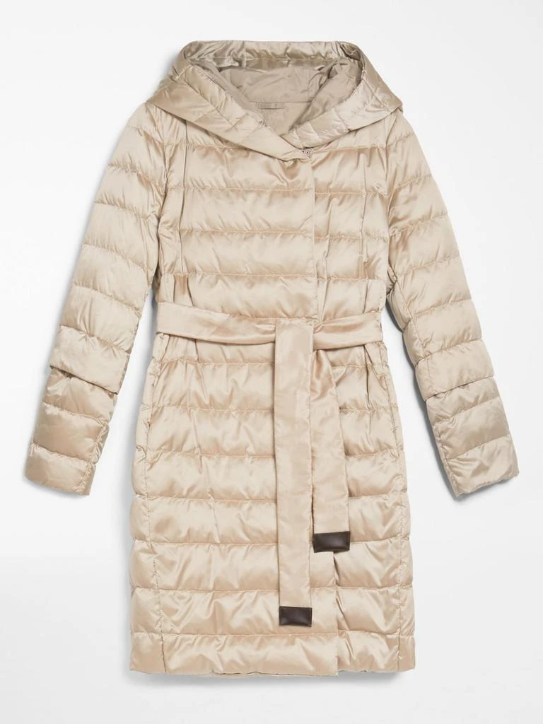 Weekend Max Mara Reversible down jacket in water-repellent satin 3