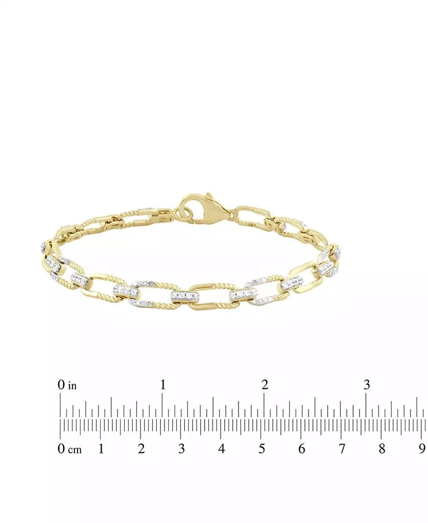 Macy
s Diamond Bracelet (3/4 ct. t.w.) in 14k Yellow Gold with White Rhodium 5