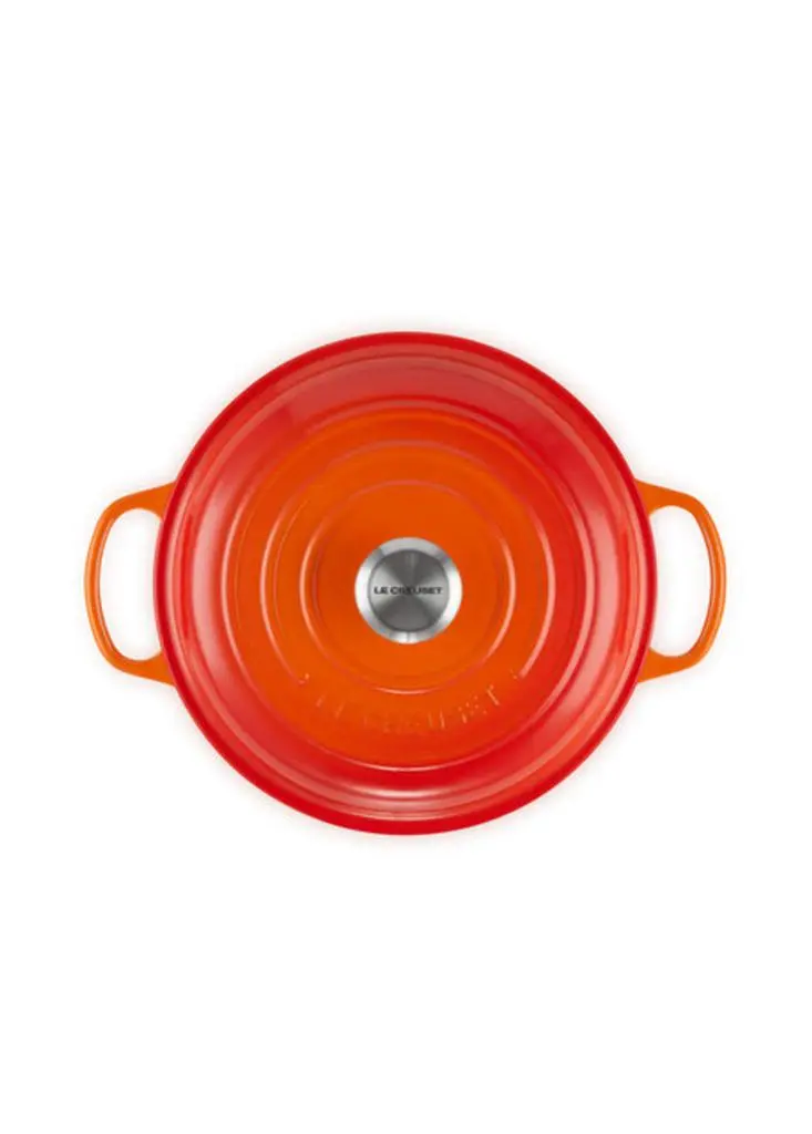 Le Creuset Signature cast iron shallow casserole 26cm 2.2l 8