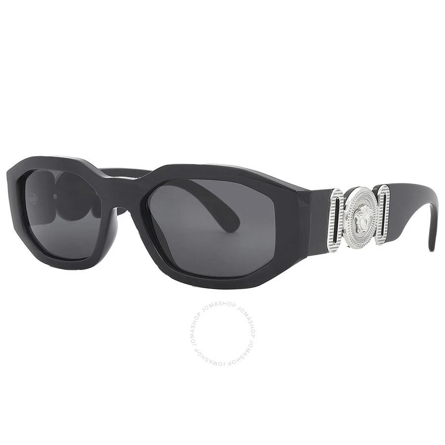 Versace Dark Gray Geometric Unisex Sunglasses VE4361 542287 53 2