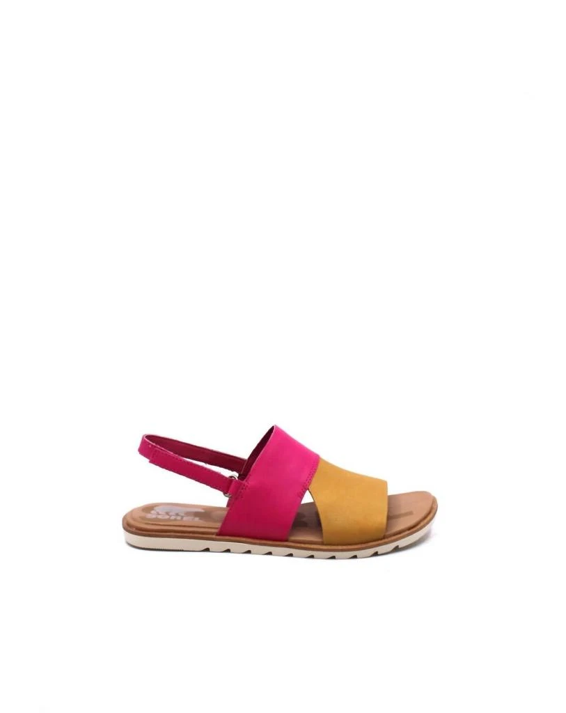 Sorel Ella Ii Slingback In Pilsner/fuchsia Fizz 2