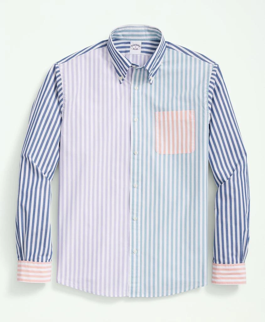 Brooks Brothers Friday Shirt, Poplin  Fun Stripe 1