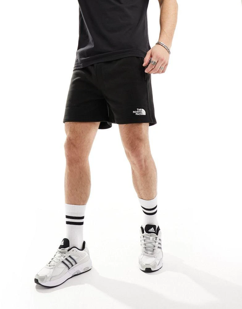 The North Face The North Face Glacier fleece shorts in black Exclusive at ASOS 5