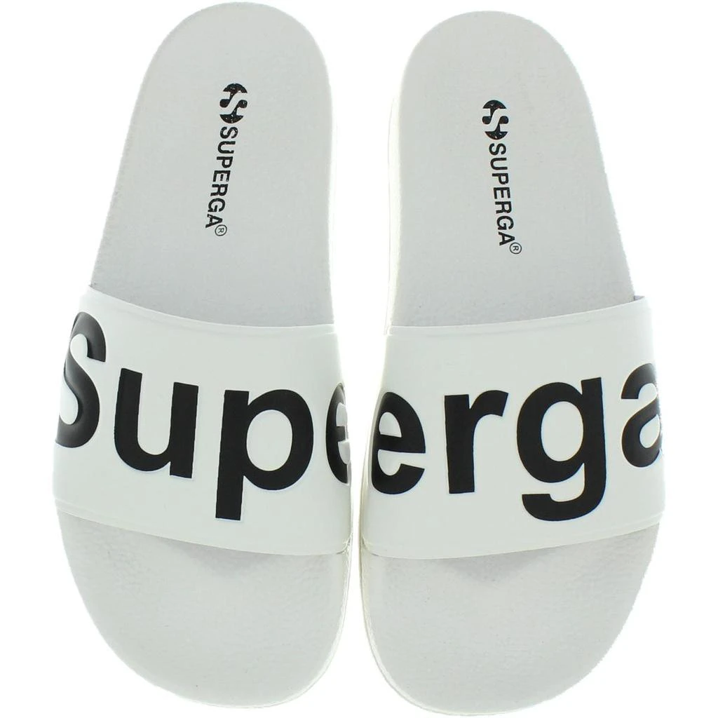 Superga 1908 Womens Man Made Slip On Pool Slides 2