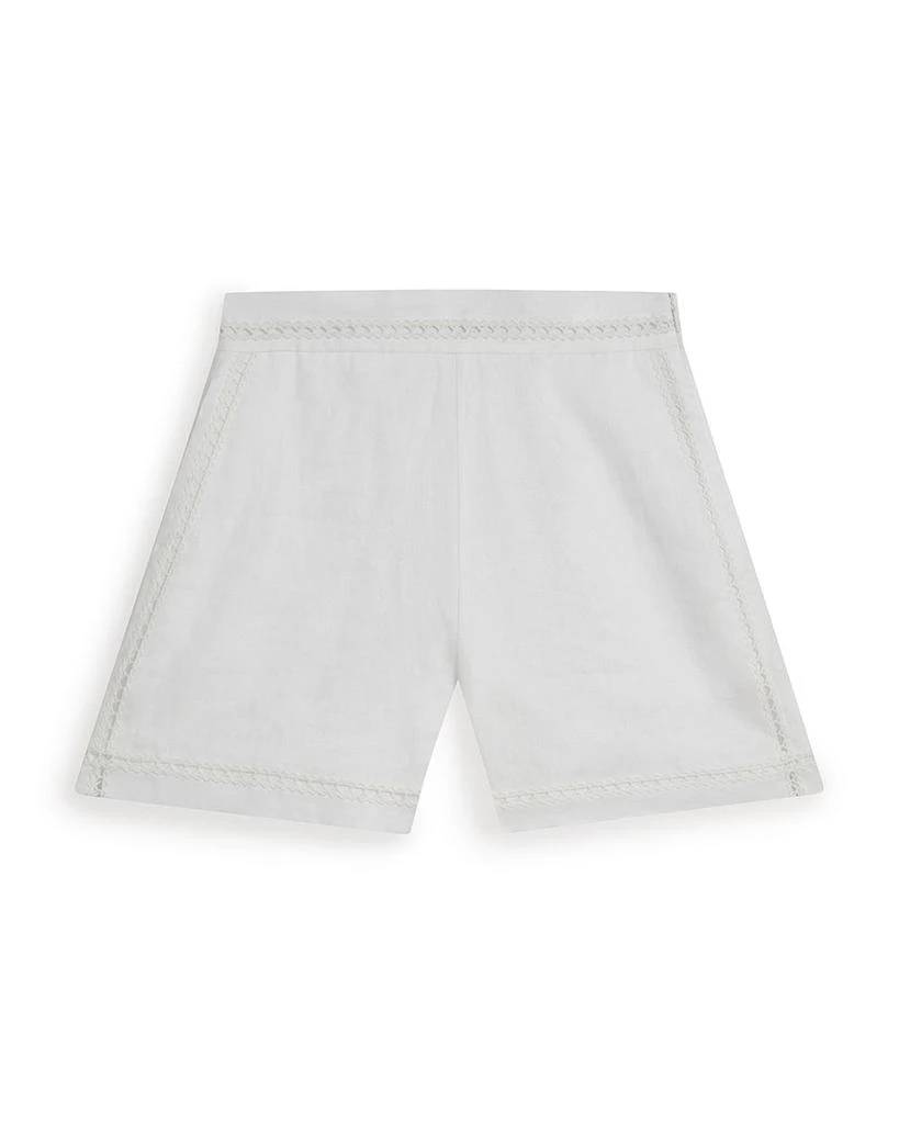 Ted Baker London Buccia Trim Linen Shorts 4