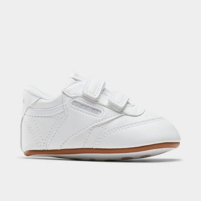 Reebok Infant Reebok Club C Stretch Lace Crib Shoes 1
