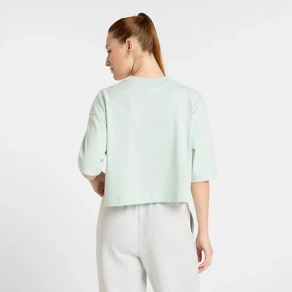 New Balance Athletics Flower Cropped T-Shirt 3