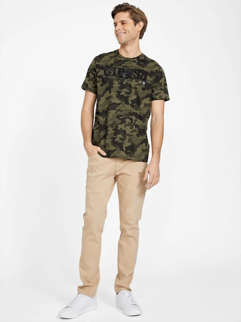 Guess Factory Greg Camo Reflective Tee 2