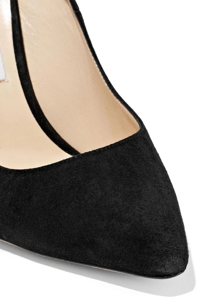 JIMMY CHOO Romy 100 suede pumps 4