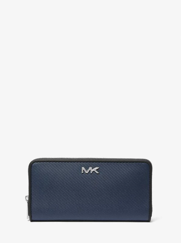 Michael Kors Varick Leather Zip-Around Wallet 1