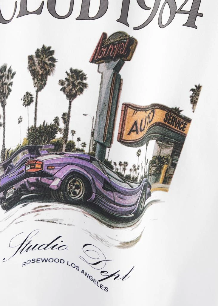 CLUB 1984 LA Auto printed cotton T-shirt 5