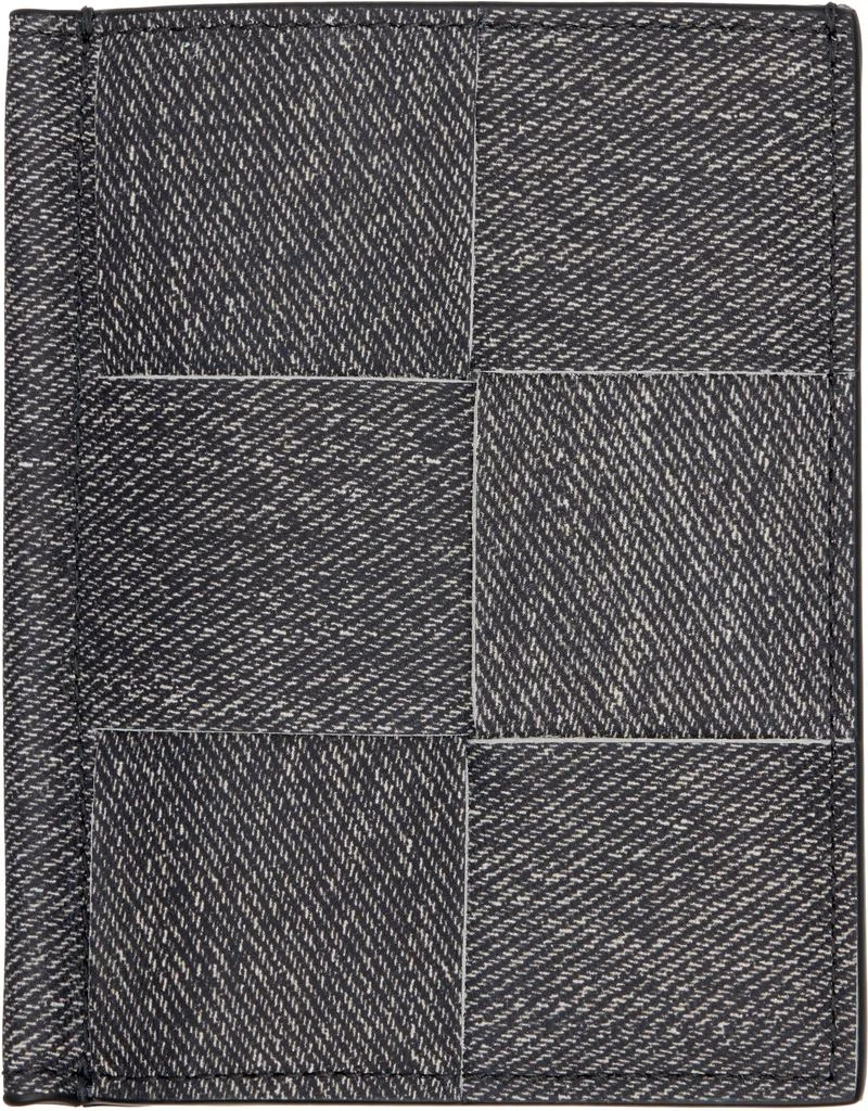 Bottega Veneta Gray Cassette Credit Card Holder