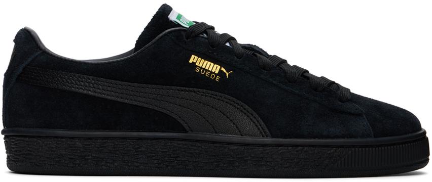 PUMA Black Suede Classic XXI Sneakers