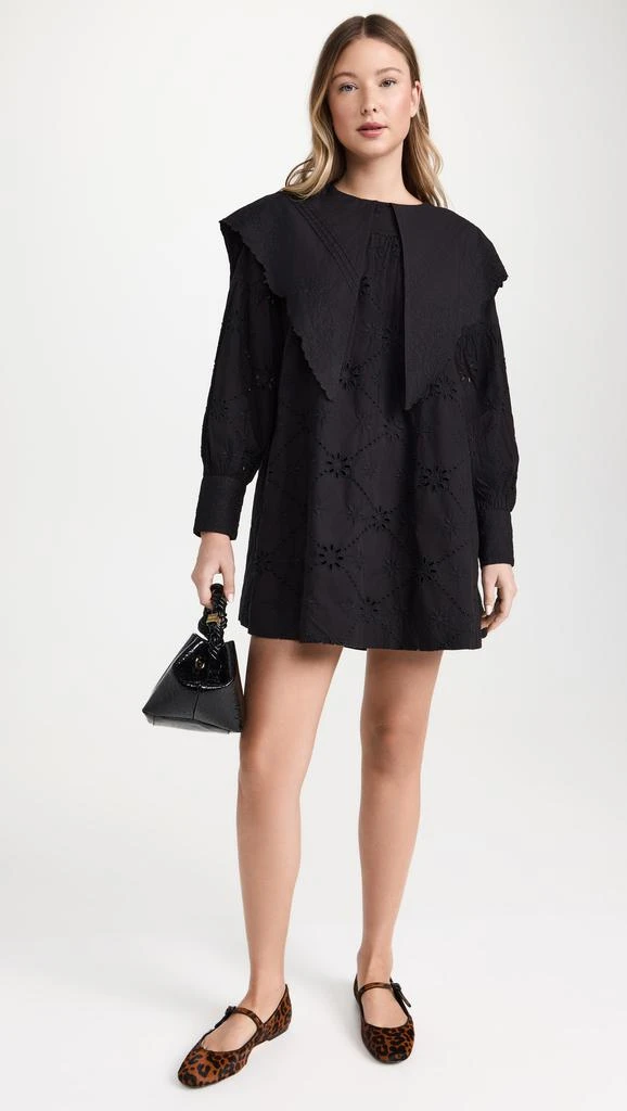 Damson Madder Candice Collared Mini Dress 4