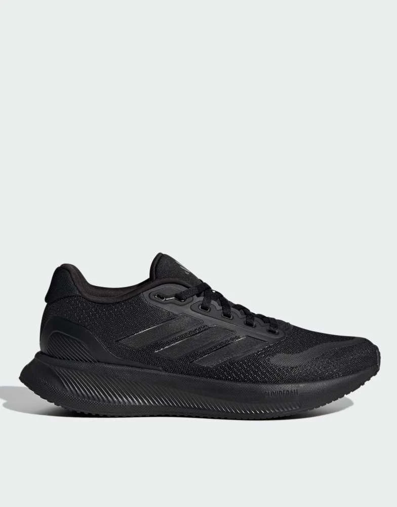 Adidas adidas Running RunFalcon trainers in black 1