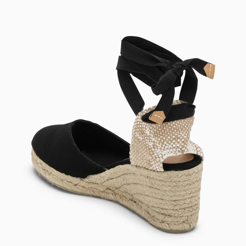 CASTAÑER Black Carina 6/001 espadrilles 4