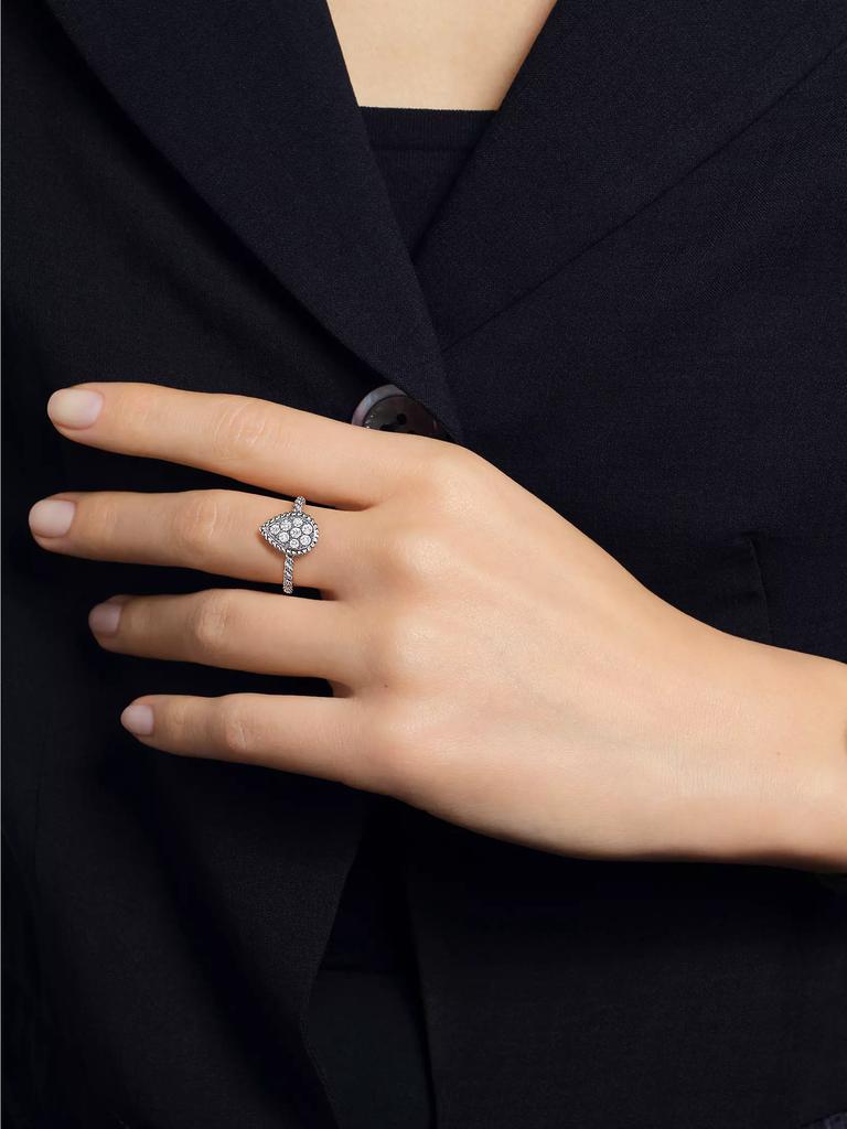 Boucheron Serpent Bohème 18K White Gold & 0.32 TCW Diamond Small Ring