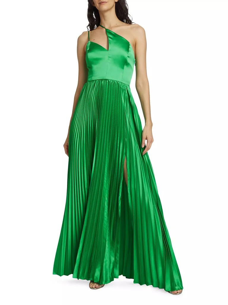 Amur Khari Pleated Asymmetric Gown 3