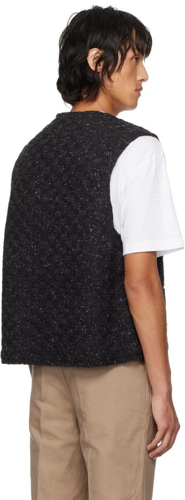 VisVim Gray Knit Reversible Vest 3