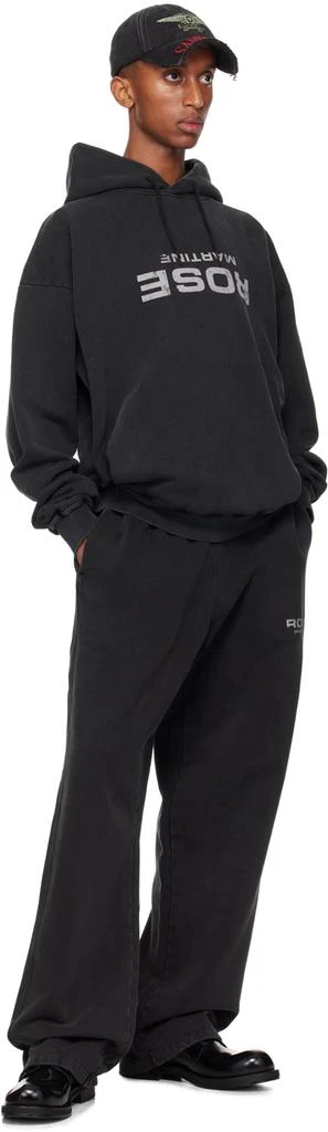 Martine Rose Black Classic Hoodie 4