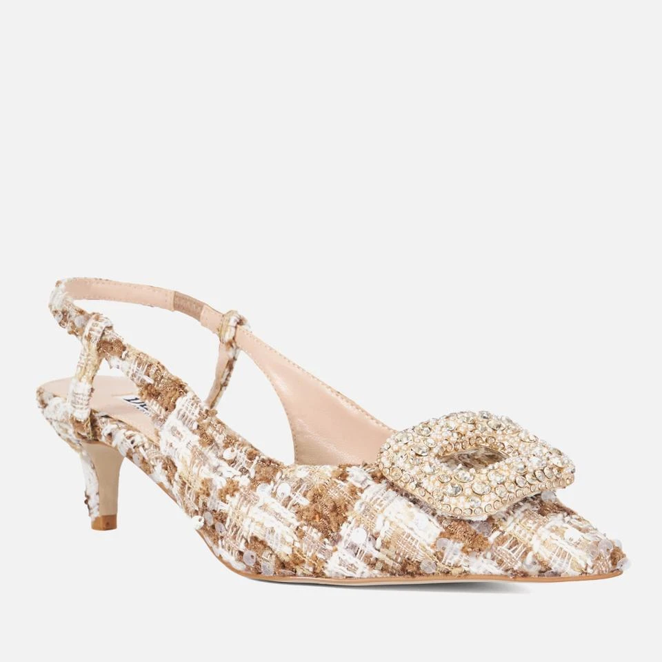 dune-london DUNE LONDON WOMEN'S CENTREPIECE BOUCLE OPEN COURTS 2