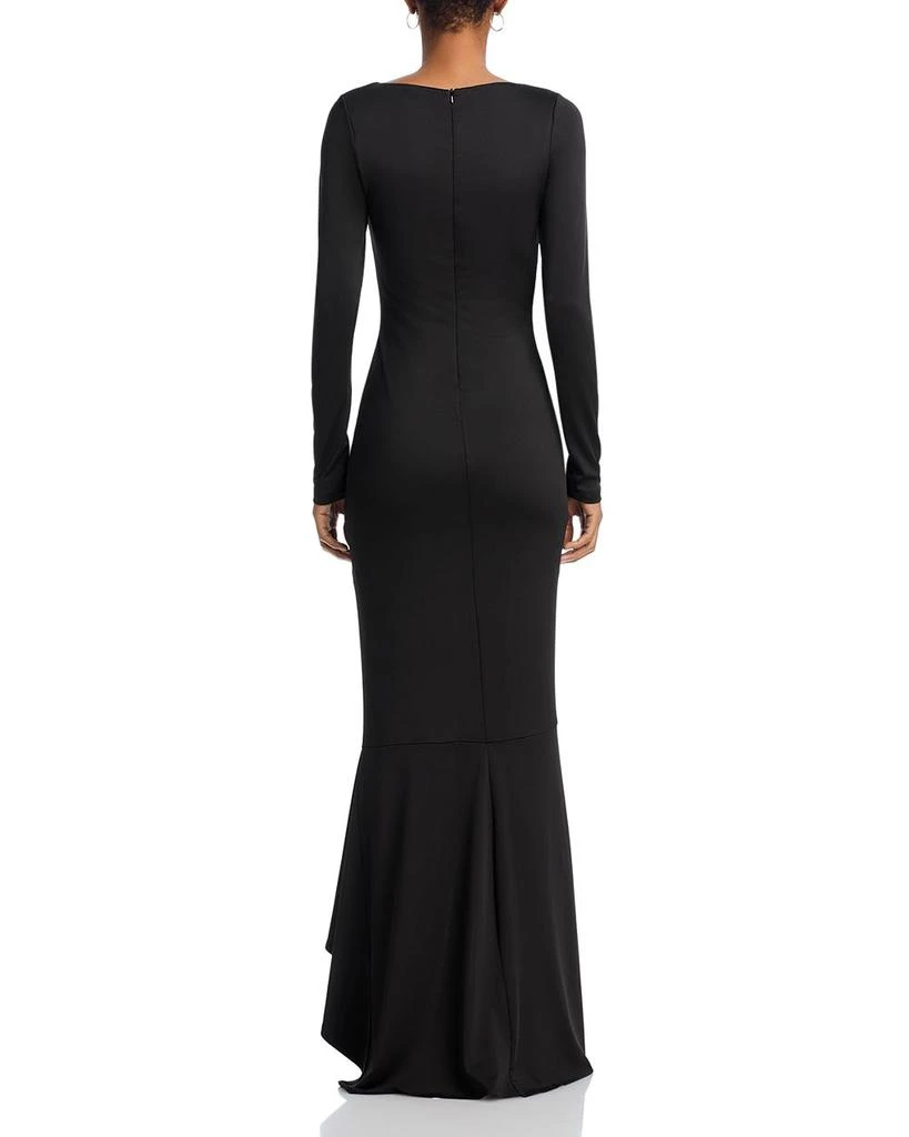 Black Halo Atlanta Ruched Dress 4