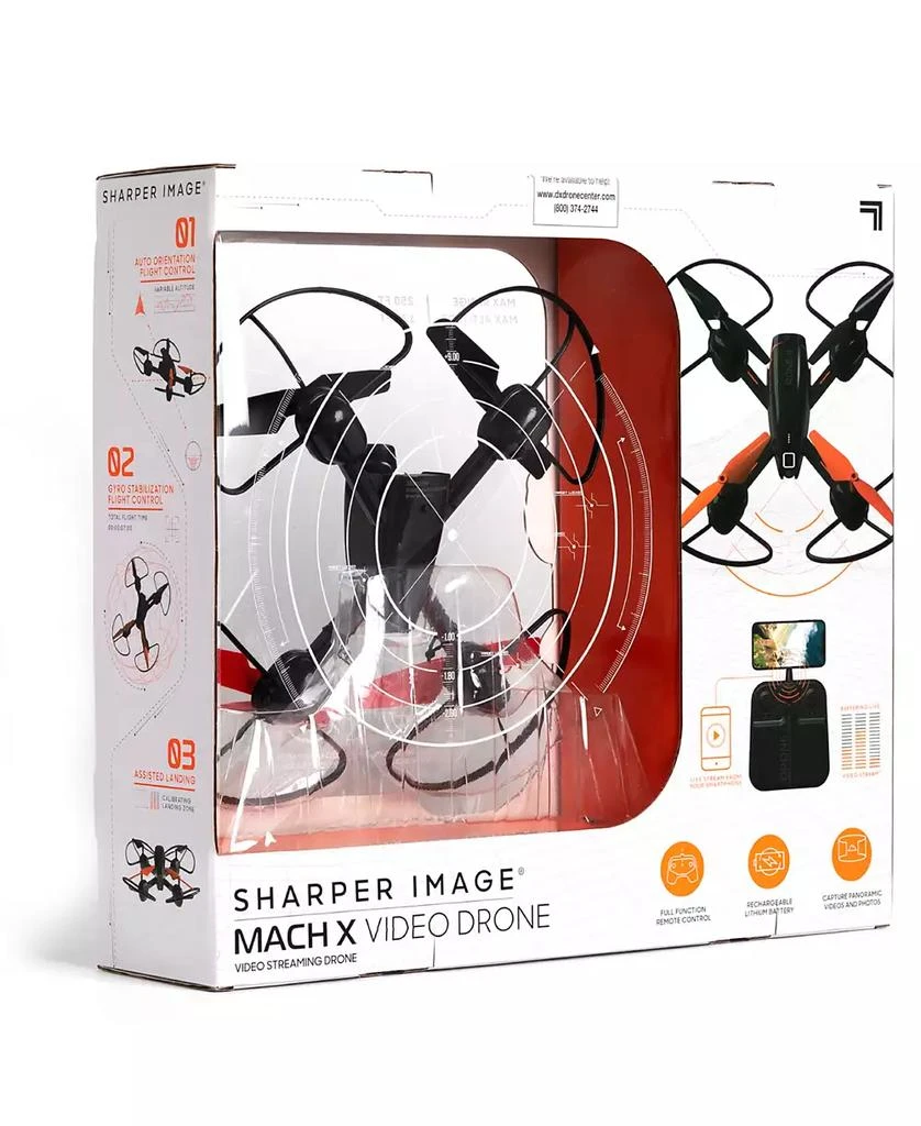 Sharper Image Streaming Camera Mach X-Video Drone 3