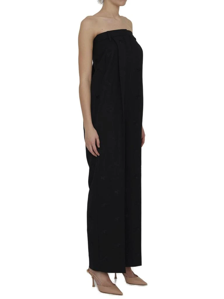 Burberry Burberry Strapless Tailored Jumpsuit 4