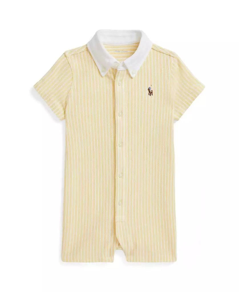Ralph Lauren Baby Boys' Striped Oxford Shortall