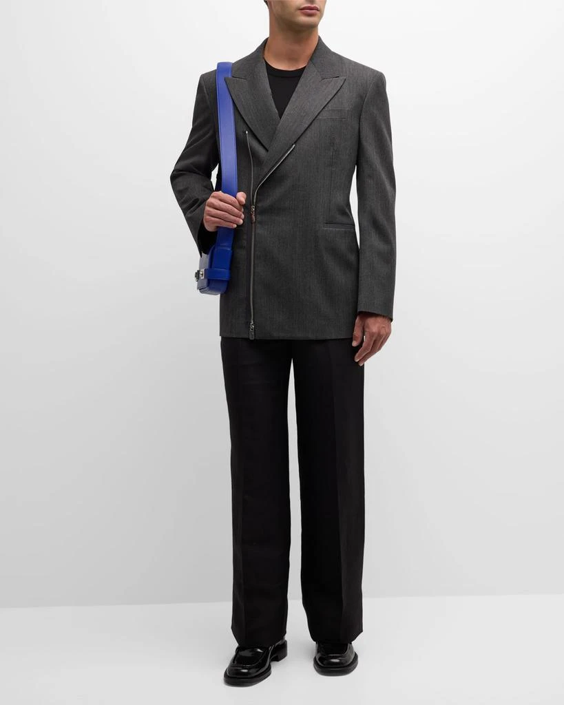 Burberry Men's Tailored Zip Sport Coat 2