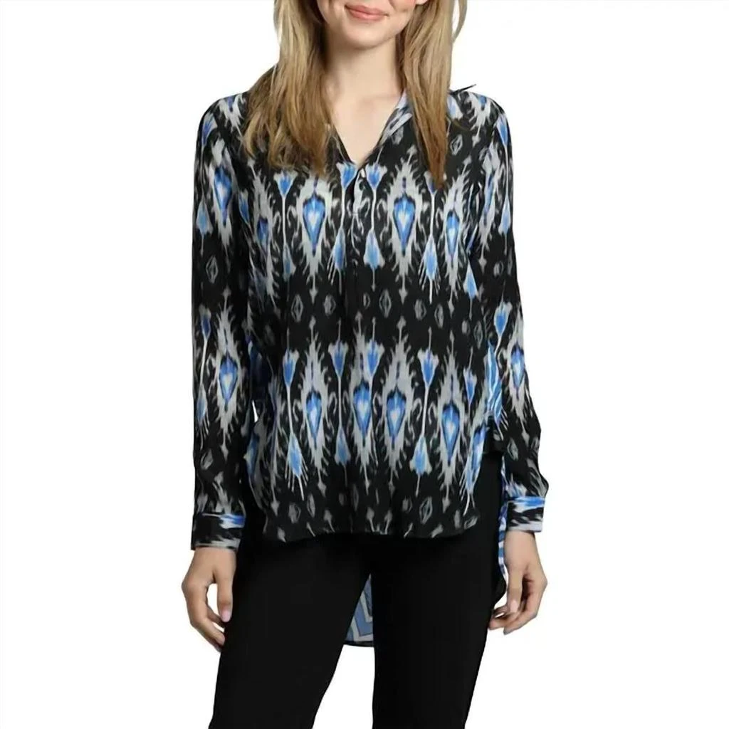 APNY Apny - Abstract Print Blouse 1