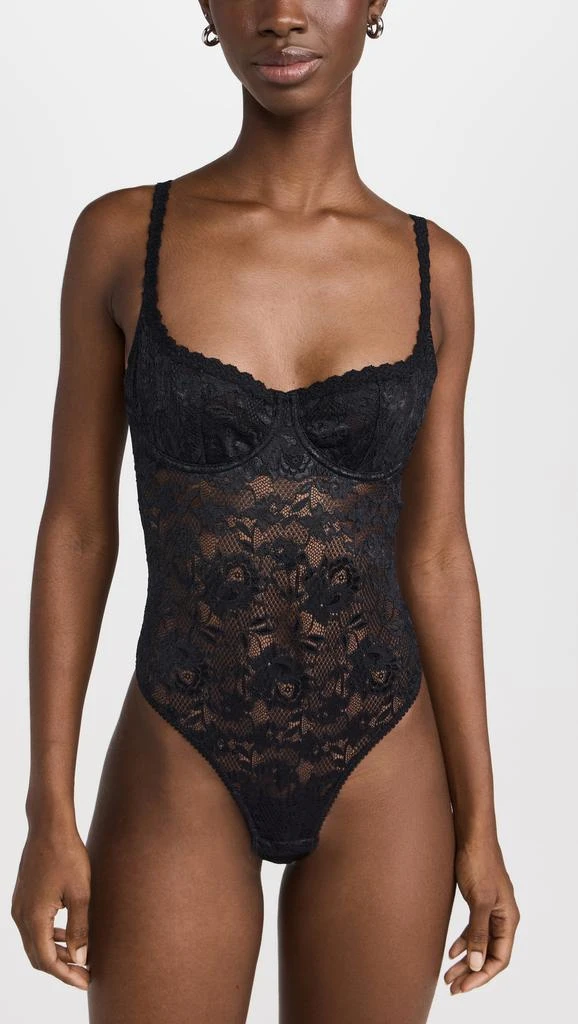 Cosabella Never Say Never Balconette Thong Bodysuit 6